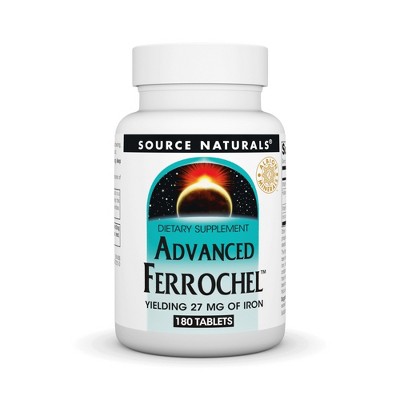 Advanced Ferrochel by Source Naturals, Inc.  -  180 Tablet