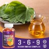 Omega 3 6 9 Vegan Gummies - Triple Strength Omega 3 Supplement Gummy - Essential Oil 369 Heart Support and Brain Support for Women, Men - 120 Gummies - 4 of 4