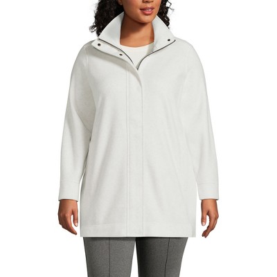 Lands' End Women's Luxe Fleece Coat
