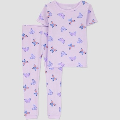 Carter's Just One You® Toddler Girls' 2pc Short Sleeve Snug Fit Pajama Set