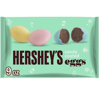 HERSHEY'S Candy Coated Milk Chocolate Eggs Easter Candy - 9oz