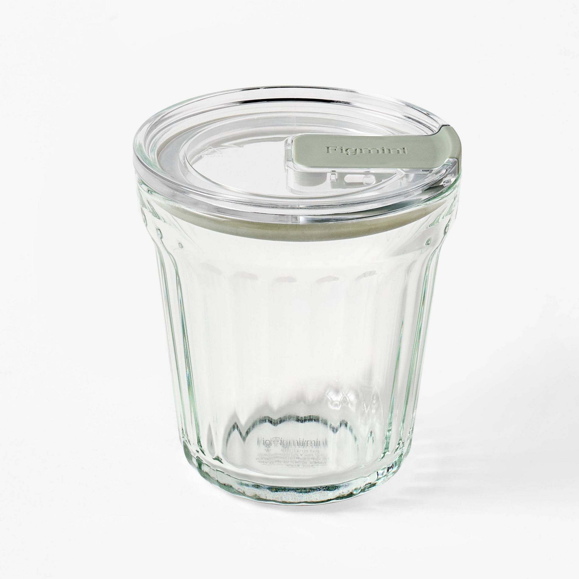 Glass Overnight Oats Food Storage Container - Figmint™
