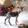 Whisen 13x6.3x16.5" Velvet Foam Standing Deer, Christmas Decoration - Multicolor - 2 of 4