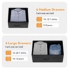 10 Drawers Dresser for Bedroom,Fabric Storage Drawer, Dressers & Chest of Drawers with Side Pockets - 4 of 4