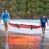 Costway Inflatable Water Float Set Portable 2-person Kayak with Aluminium Oars EVA Padded Seat Blue/Red/Turquoise/Yellow - 4 of 4