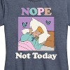 Women's - Disney Princess - Nope Not Today Short Sleeve Graphic T-Shirt - 2 of 4