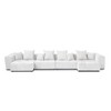WJShome Sectional Couches For Living Room,183" U Shaped Couch, 4-Seater Cloud Modular Sectional Sofa with 2 Ottoman For Home - 4 of 4