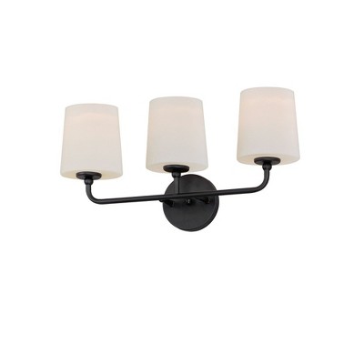 Maxim Lighting Bristol 3 - Light Vanity in  Black