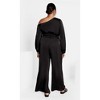 Women's Plus Size Azalea Pant - black | CITY CHIC - 3 of 4