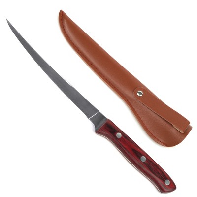 Leisure Sports Filet Knife with Sheath - 12.25 inches