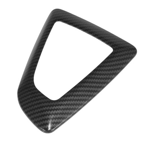 Unique Bargains Control Gear Shift Knob Panel Frame Cover Trim For Bmw F20  F21 F22 F23 F30 F32 F33 F34 F35 F36 2014-2018 Black Carbon Fiber : Target