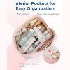 BAGSMART Makeup Bag, Travel Cosmetic Bag - 2 of 3