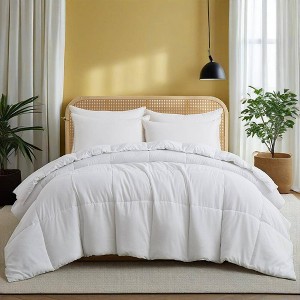 Peace Nest Lightweight to All Season Down Alternative Comforter Duvet Insert with Soft Microfiber Shell - 1 of 4