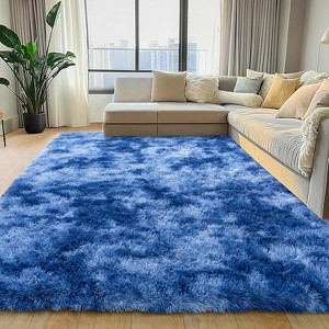 LOVEVOOK Rugs for Living Room, Fluffy Area Rugs for Bedroom, Soft Carpet Shag Kids Room Rug, Non-Slip Rugs Indoor - 1 of 4