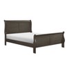 NicBex Traditional Wood Twin/Full/Queen Platform Bed Frame with Headboard and Footboard,Elegant Sleigh Design,Box Spring Needed,Easy Assembly - 4 of 4