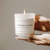 Sweet Water Decor Farmhouse 11oz White Jar Soy Candle - 3 of 3