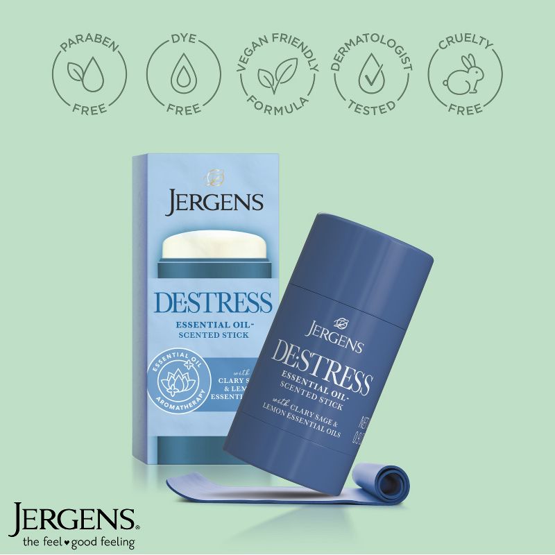 Jergens De-Stress Essential Oil Balm Stick - Scented - 0.9oz, 3 of 8