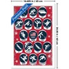 Trends International Team USA: 2026 Winter Olympics (Milan) - Pictograms Framed Wall Poster Prints - 3 of 4