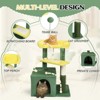 Karl Home 27.5 inch Green Multi-level Cat Tower with Cat Scratching Post and Pad - 4 of 4