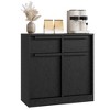 31.5" Sideboard Buffet Cabinet, Entryway Coffee Bar Cabinet with 2 Drawers, Wooden Floor Cupboard Cabinet, Media Console Table for Living Room - 4 of 4