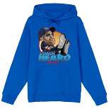 Ted Lasso Coach Beard Character Men's Royal Blue Graphic Hoodie