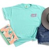 Simply Sage Market Embroidered New York Stars Garment Dyed Tee - 3 of 4