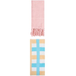 REGALWOVEN 2 Packs Cotton Absorbent Soft Decorative Bathroom Hand Towel for Kitchen - 1 of 4