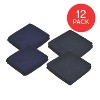 Trio Home All Purpose Microfiber Waffle cloth, Ultra Absorbent, Reusable, Washable, lint Free, Kitchen, bathroom, Cars, Window - 12"x12" - 3 of 4