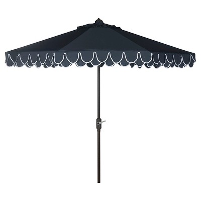 9' Elegant Valance Umbrella - Safavieh