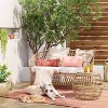 Arc Outdoor Lumbar Throw Pillow Blush - Threshold™ - image 2 of 4