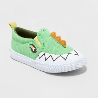 Image of Toddler Boys' Eddy Slip-On Sneakers - Cat & Jack™ Green 6T