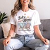 Salty Moms Beach Club T-Shirt, Retro Summer Tee for Ocean Loving Mothers| OrnamentallyYou - 4 of 4