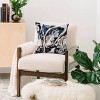 Deny Designs Fine Art By Clau Robles Gil Center Panel Oyster Triptych Square Indoor Throw Pillow - 2 of 4