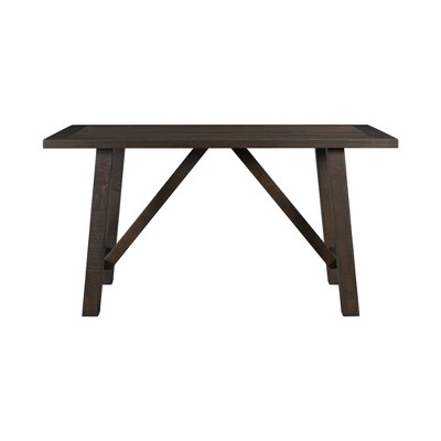 Rustic Gray Counter Height Dining Set with 4 Upholstered Chairs