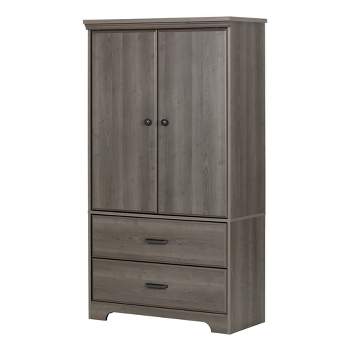 Versa 2 Door Armoire with Drawers - South Shore