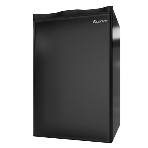 Costway 3.2 Cu.ft. Compact Refrigerator Mini Dorm Small Fridge Freezer ...