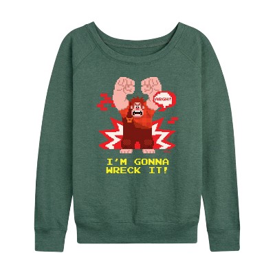 Women's - Disney - I'm Gonna Wreck It Lightweight French Terry Slouchy