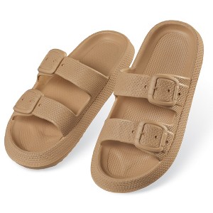Collections Etc Double Strap Sandal - 1 of 3