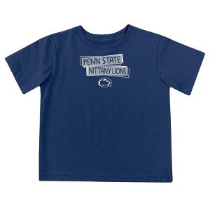 NCAA Penn State Nittany Lions Toddler Boys' 2pk Short Sleeve and Long Sleeve T-Shirts - 1 of 4