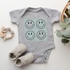 The Juniper Shop Four Checkerboard Smiley Faces Baby Bodysuit - 2 of 2