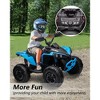 12V Kids Ride On Car, 4 Wheeler Electric ATV Ride On Toys for Kids Ages 37-95 Months with 5MPH Max Speed, Remote Control, Treaded Tires - 2 of 4