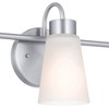 Kichler Lighting Erma 3 - Light Vanity in  Brushed Nickel - 3 of 3