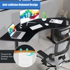 Tangkula Dual-Motor L Shaped Standing Desk Ergonomic Sit Stand Computer Workstation Black - 4 of 4