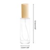 Unique Bargains Perfume Bottle with Spray Bottle for Hotels 30ml 1 Pc - 4 of 4