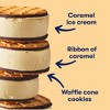 Tillamook Salted Caramel Ice Cream Sandwich - 12 fl oz/4ct - 3 of 4