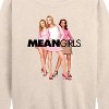 Women's - Mean Girls - Have A Fetch Christmas Lightweight French Terry Wide Neck Long Sleeve Graphic Shirt - 2 of 4