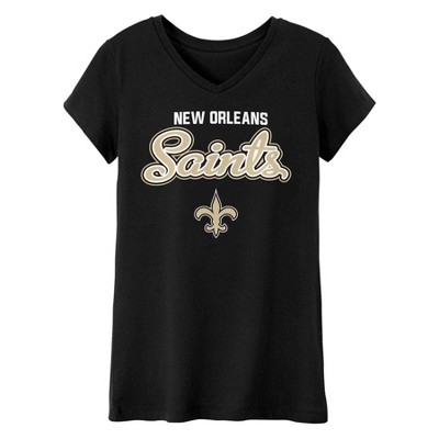 new orleans saints tee shirts ladies