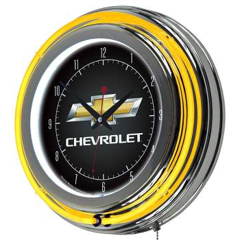 Chevy 14 Inch Neon Clock