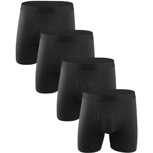 INSPIRE CHIC Men's Classic Stretch Underwear Boxer Briefs Multipacks - 1 of 4