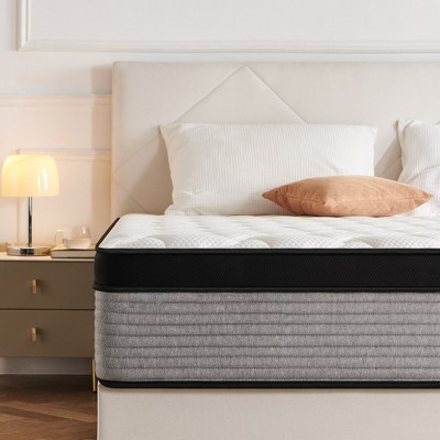 Wuleitex store 10 " Pocketed Coil Hybrid Mattress